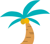 ヤシの木のイラスト